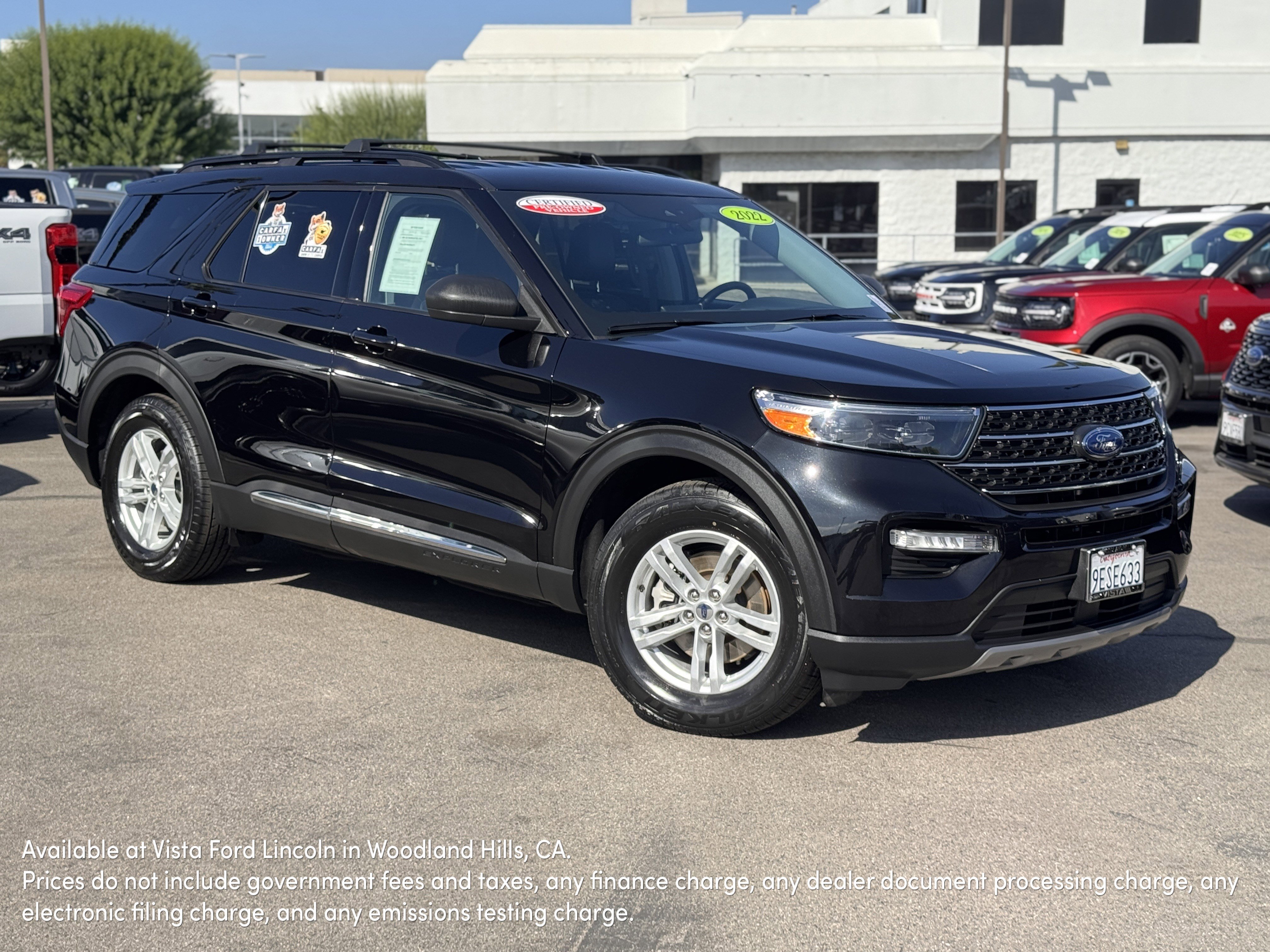 Certified 2022 Ford Explorer XLT w/ Equipment Group 202A