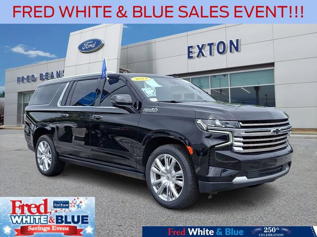 Used 2021 Chevrolet Suburban High Country