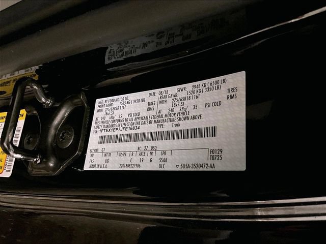 Certified 2018 Ford F150 XLT w/ Equipment Group 301A Mid AWD/4WD image 33