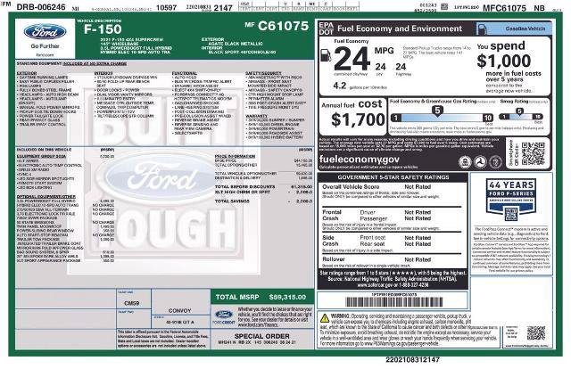 Certified 2021 Ford F150 XLT w/ Equipment Group 302A High AWD/4WD image 26