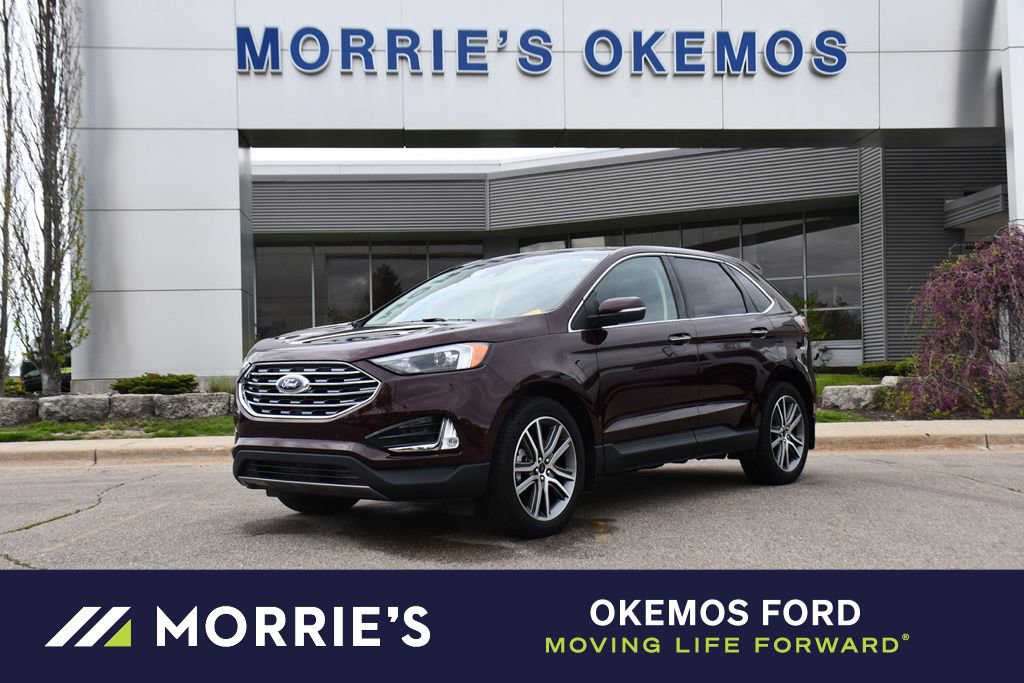 Certified 2023 Ford Edge Titanium w/ Class II Trailer Tow Package AWD/4WD image 1