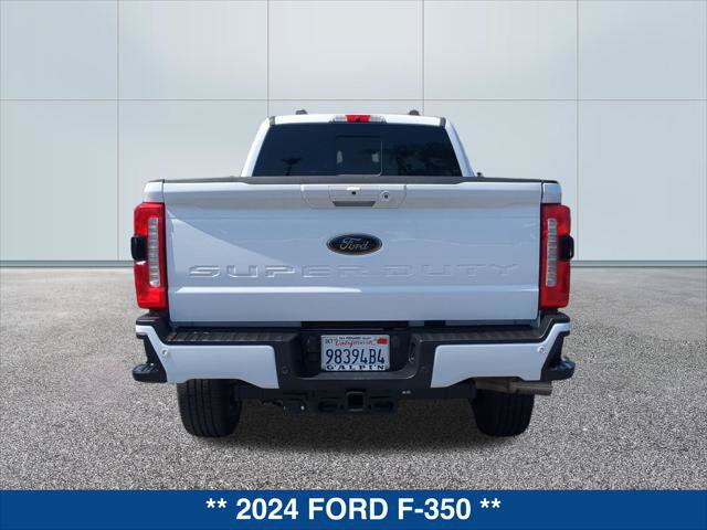 Certified 2024 Ford F350 Lariat w/ Black Appearance Package AWD/4WD image 4