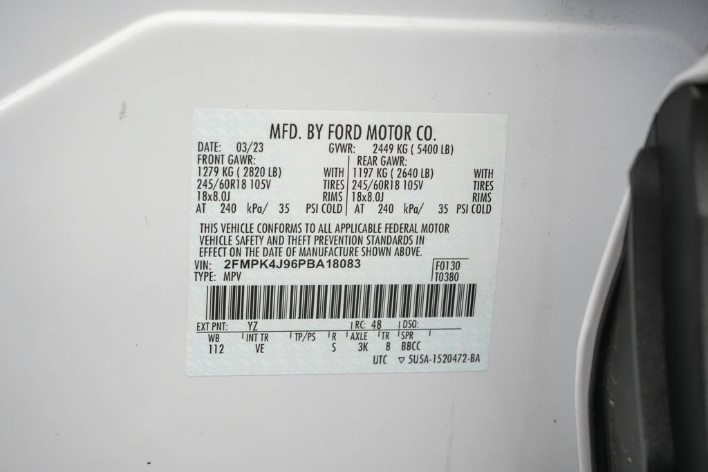Certified 2023 Ford Edge SEL w/ Convenience Package AWD/4WD image 24