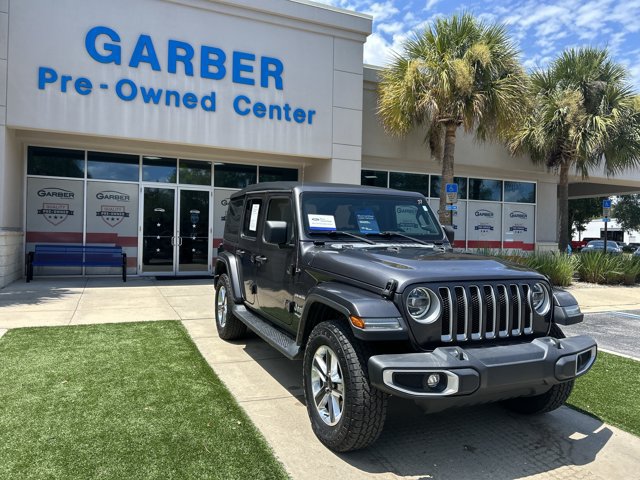 Used 2021 Jeep Wrangler Unlimited Sahara AWD/4WD image 3