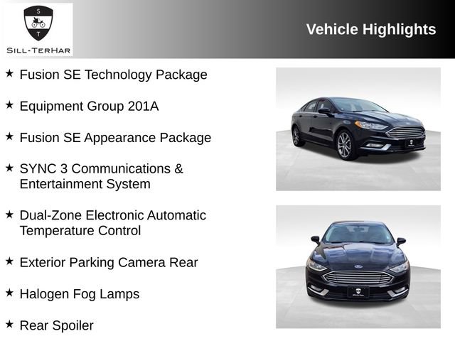 Certified 2017 Ford Fusion SE w/ Equipment Group 201A image 4