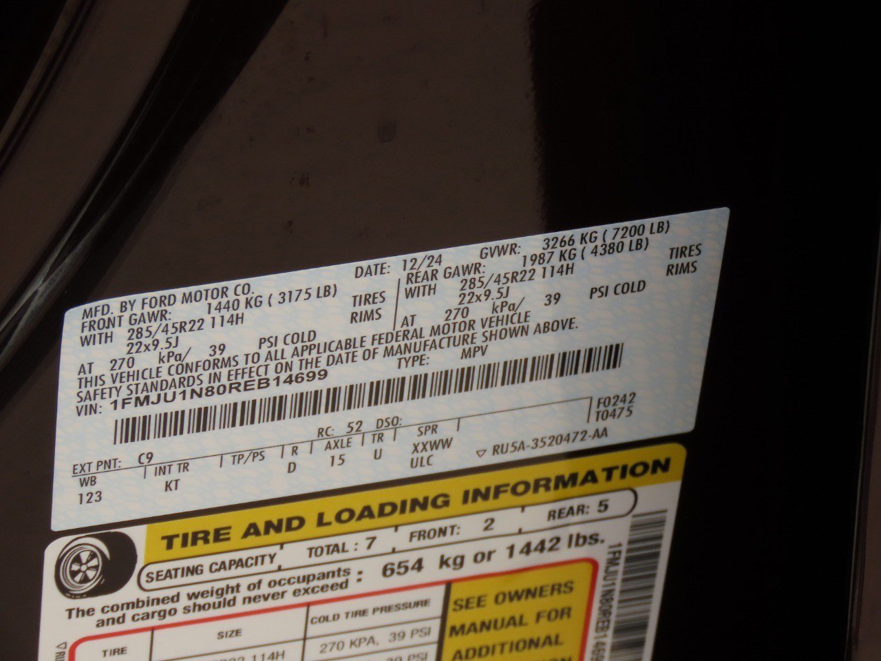 Certified 2024 Ford Expedition King Ranch RWD image 32