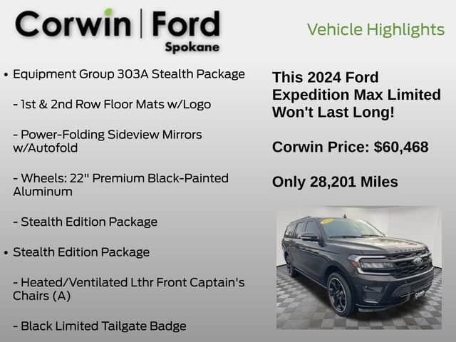 Certified 2024 Ford Expedition Max Limited image 7