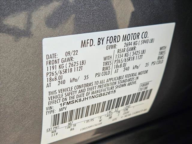 Certified 2022 Ford Explorer Timberline AWD/4WD image 26