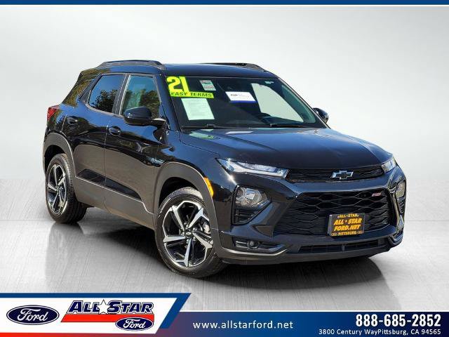 Used 2021 Chevrolet TrailBlazer RS w/ Sun and Liftgate Package FWD image 1