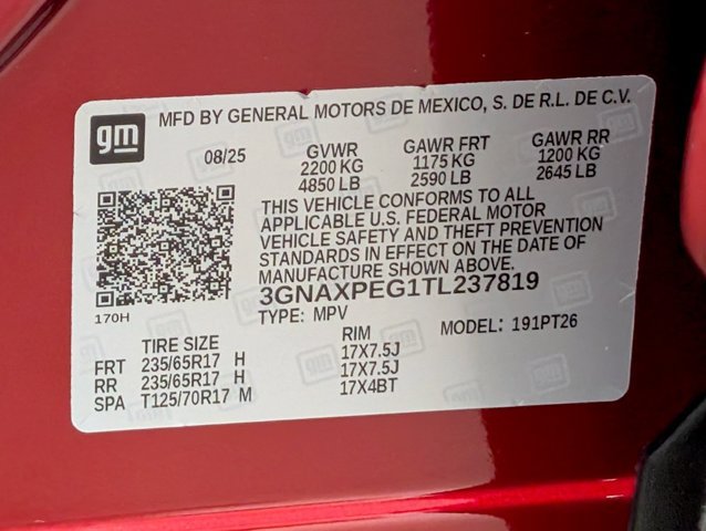 Used 2026 Chevrolet Equinox LT AWD/4WD image 22
