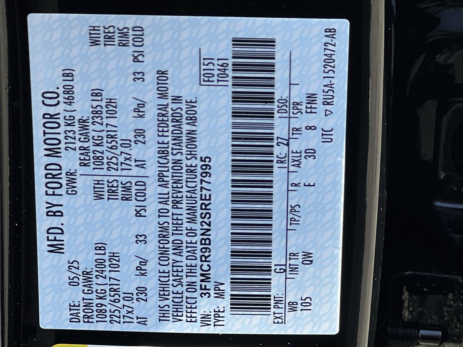 Certified 2025 Ford Bronco Sport Big Bend w/ Convenience Package image 28