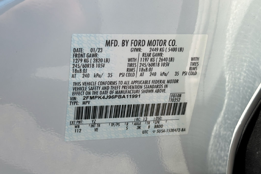 Certified 2023 Ford Edge SEL w/ Convenience Package AWD/4WD image 26