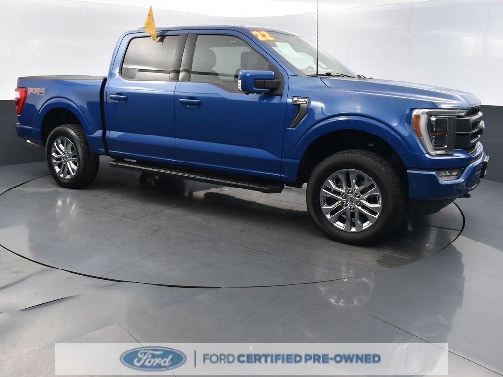 Certified 2022 Ford F150 Lariat w/ Equipment Group 502A High image 3