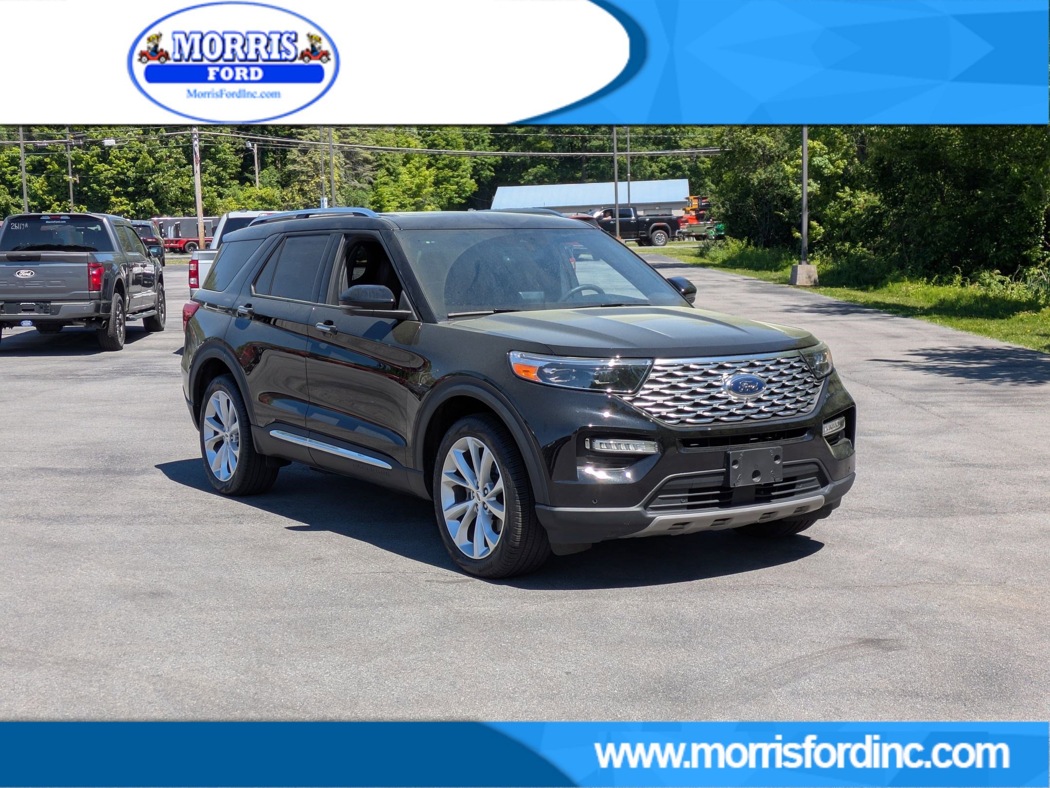Certified 2023 Ford Explorer Platinum w/ Technology Package AWD/4WD image 1