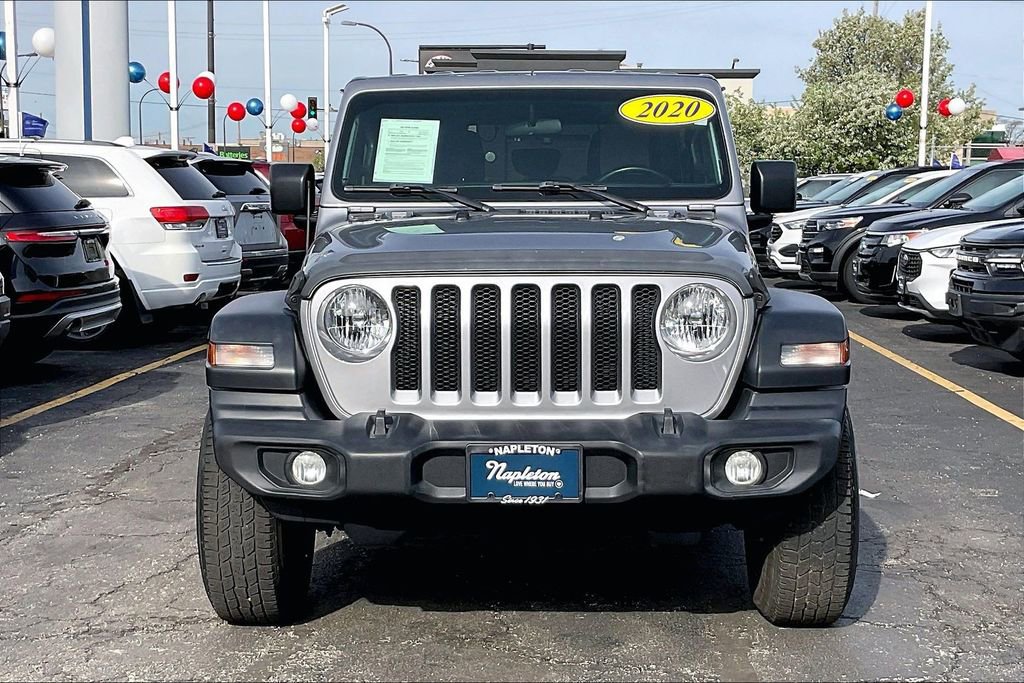 Used 2020 Jeep Wrangler Unlimited Sport S AWD/4WD image 2