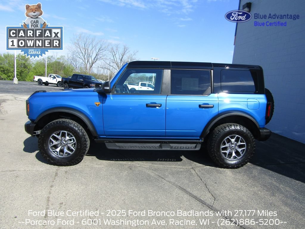 Certified 2025 Ford Bronco Badlands AWD/4WD video 2