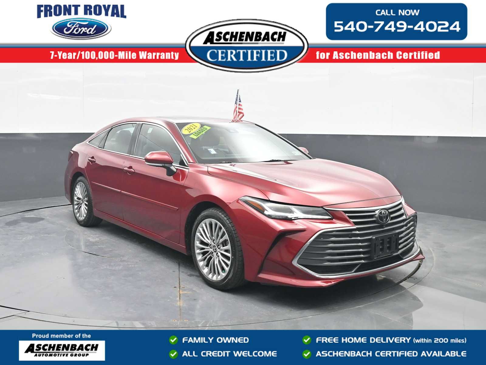 Used 2021 Toyota Avalon Limited w/ Advanced Safety Package AWD/4WD image 1