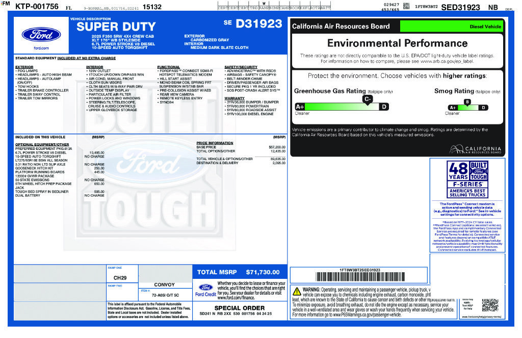 Certified 2025 Ford F350 XLT AWD/4WD image 8