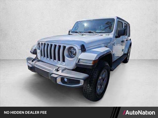 Used 2021 Jeep Wrangler Unlimited Sahara AWD/4WD image 1