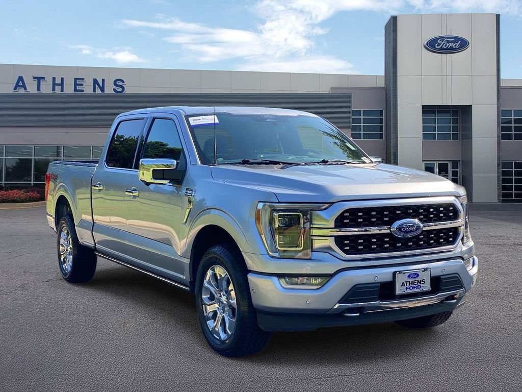 Certified 2022 Ford F150 Platinum w/ Equipment Group 701A High AWD/4WD image 1