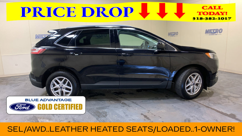 Certified 2022 Ford Edge SEL w/ Convenience Package AWD/4WD image 2