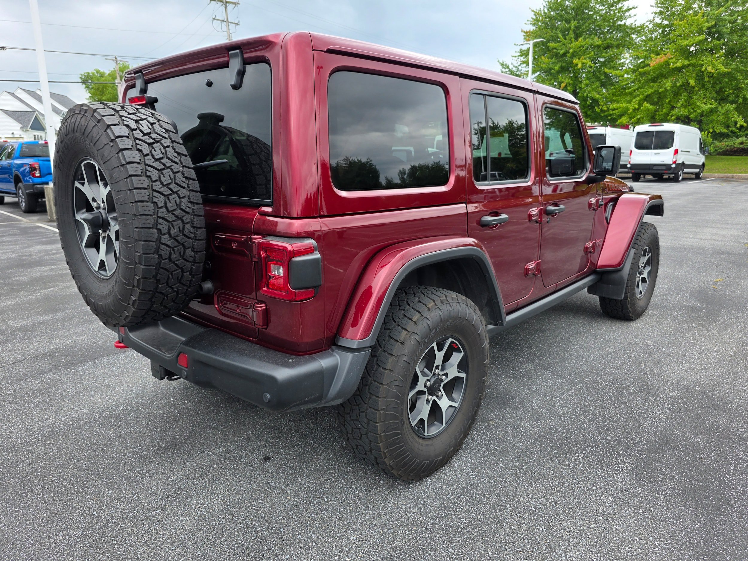 Used 2021 Jeep Wrangler Unlimited Rubicon AWD/4WD image 3