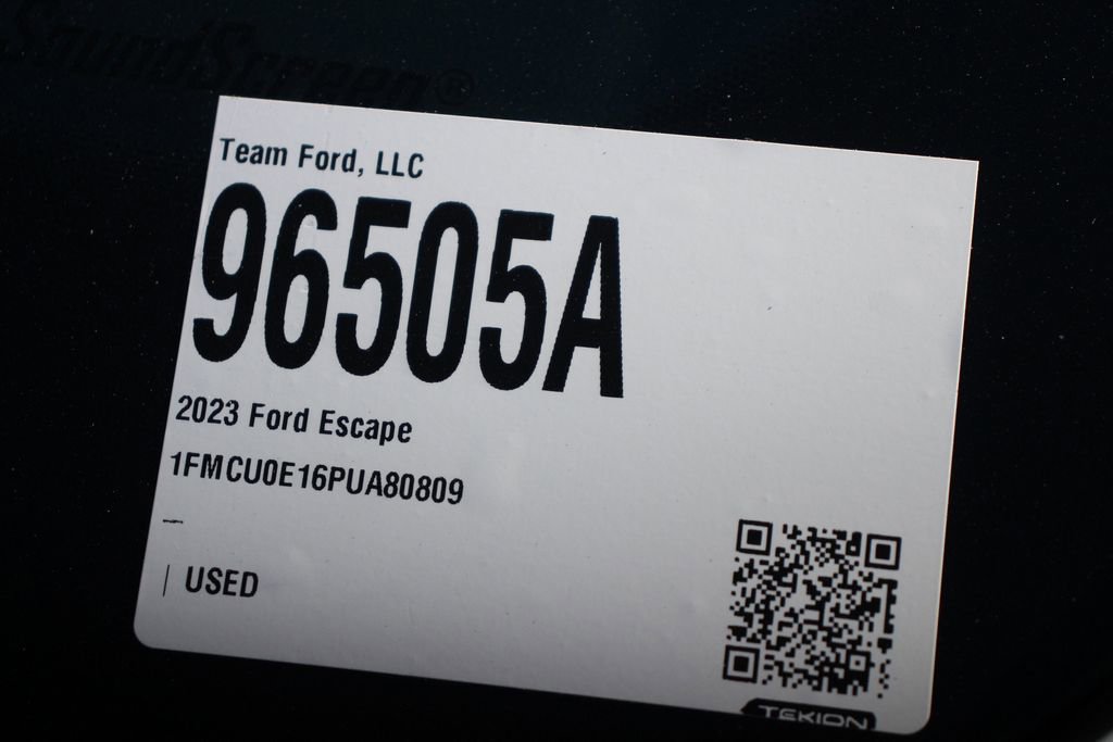 Certified 2023 Ford Escape SE w/ PHEV Premium Package FWD image 30
