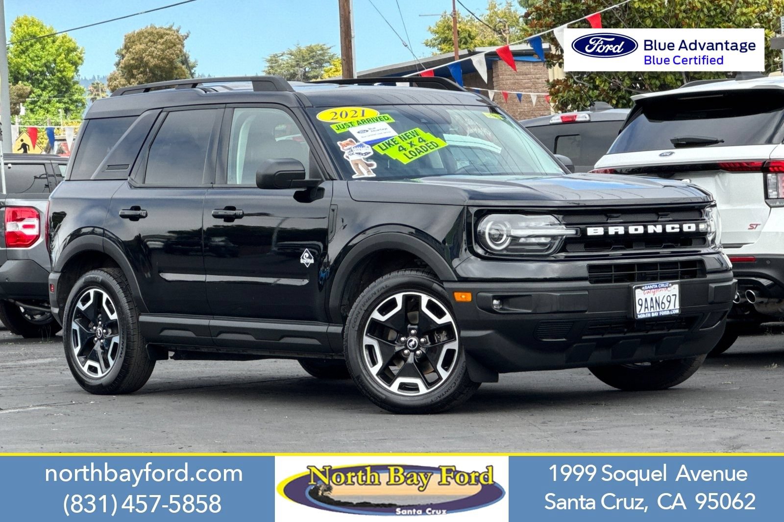 Certified 2021 Ford Bronco Sport Outer Banks