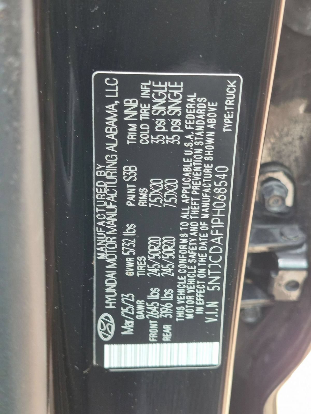 Used 2023 Hyundai Santa Cruz Night AWD/4WD image 34