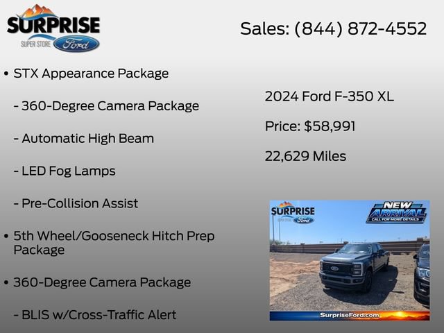 Certified 2024 Ford F350 XL w/ STX Appearance Package AWD/4WD image 13