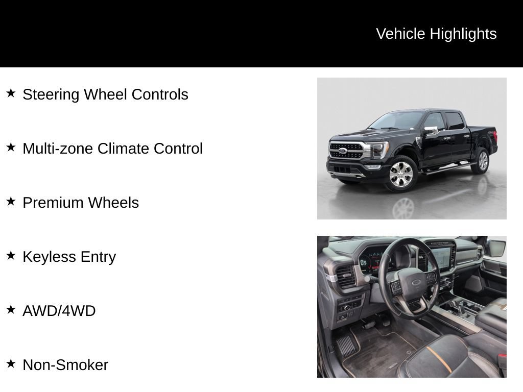 Certified 2023 Ford F150 Platinum AWD/4WD image 11
