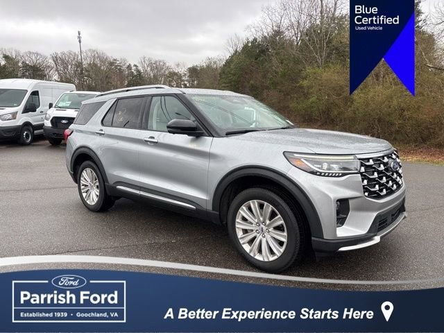 Certified 2025 Ford Explorer Platinum w/ LUX Leather Package image 1