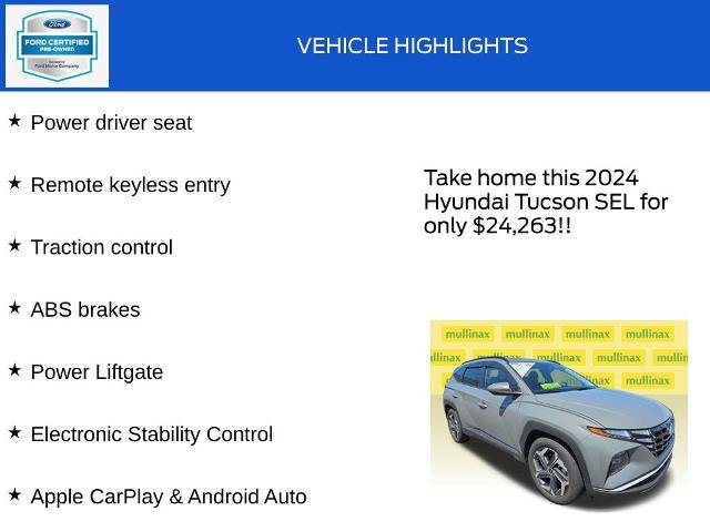 Used 2024 Hyundai Tucson SEL FWD image 18