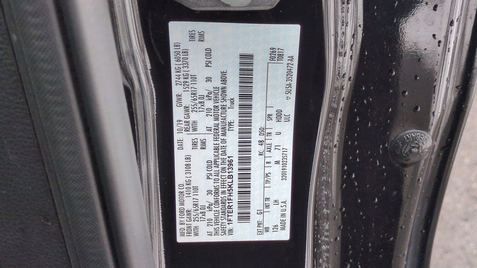 Certified 2019 Ford Ranger XLT w/ Equipment Group 301A Mid image 41