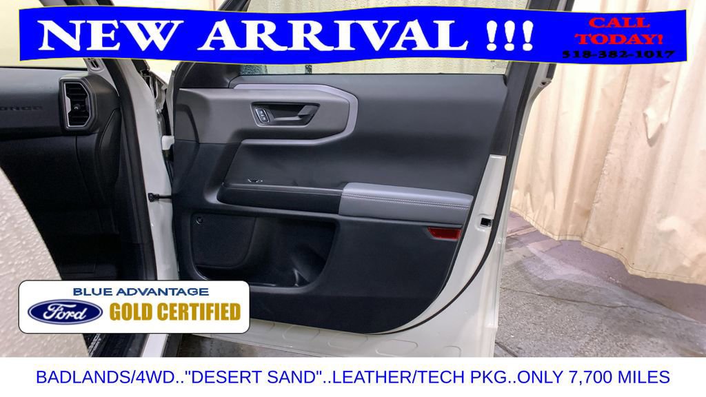 Certified 2025 Ford Bronco Sport Badlands w/ Badlands Tech Package image 13