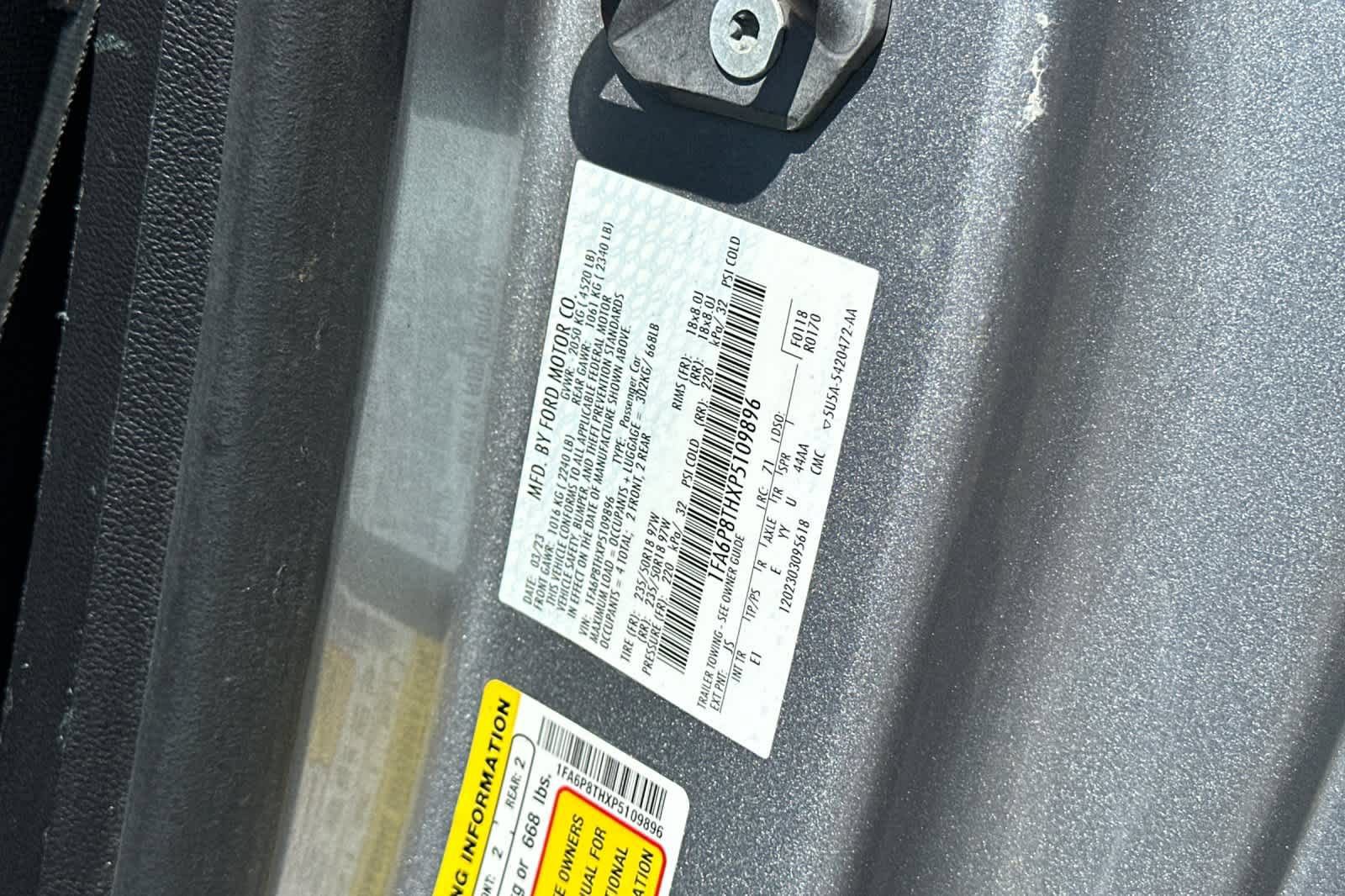 Certified 2023 Ford Mustang Premium RWD image 29