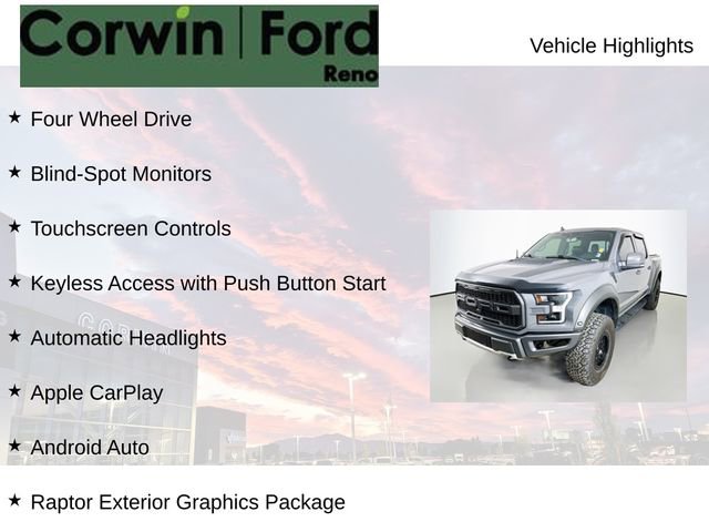 Certified 2020 Ford F150 Raptor w/ Equipment Group 802A Luxury image 8