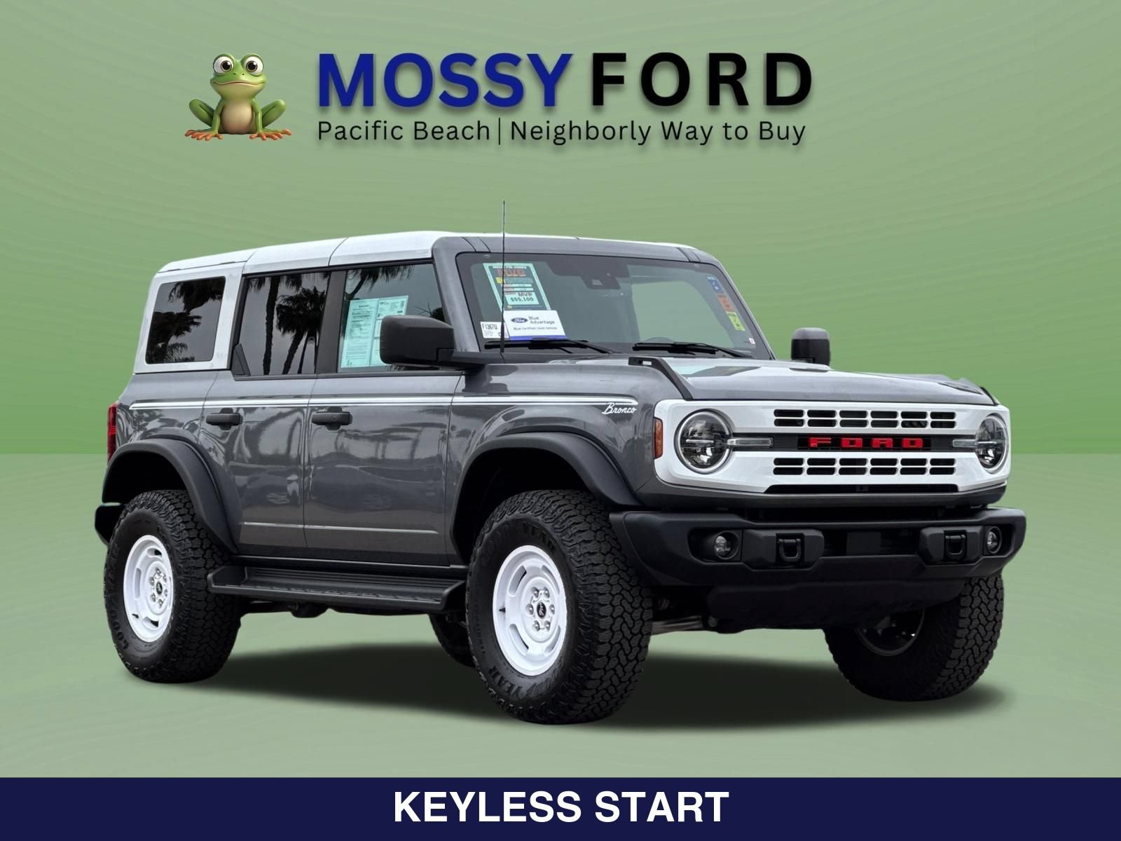 Certified 2025 Ford Bronco Heritage Edition AWD/4WD image 2