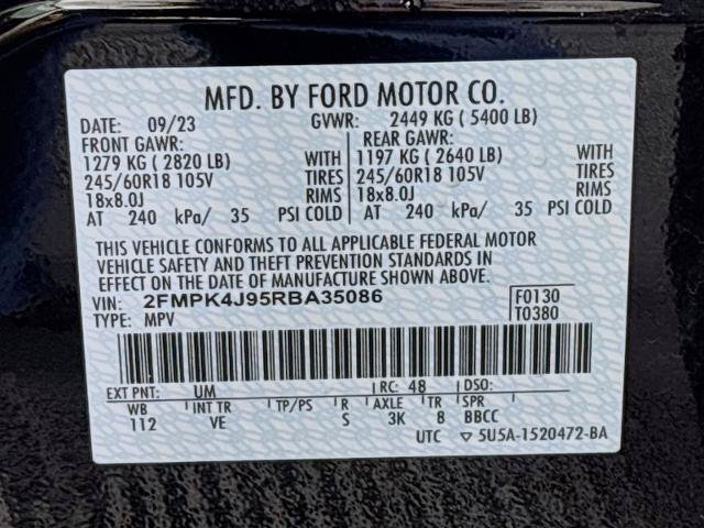 Certified 2024 Ford Edge SEL w/ Convenience Package AWD/4WD image 30