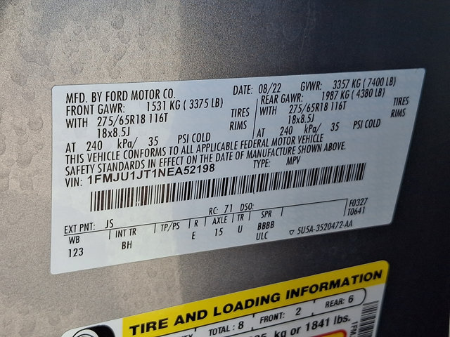 Certified 2022 Ford Expedition XLT AWD/4WD image 27