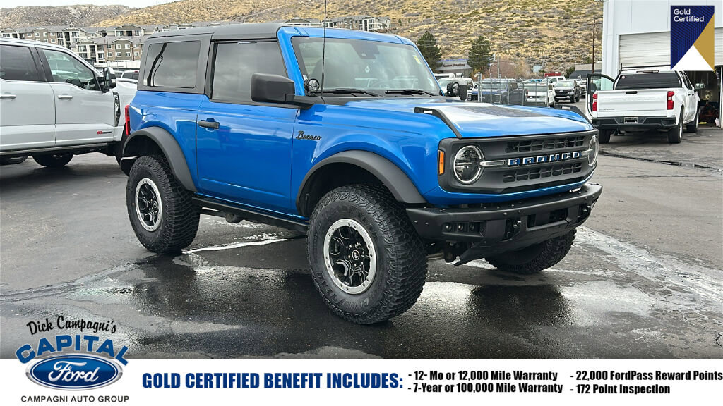 Certified 2021 Ford Bronco Black Diamond w/ Sasquatch Package