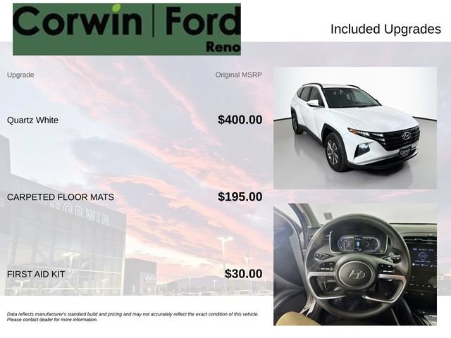 Used 2022 Hyundai Tucson Blue AWD/4WD image 3
