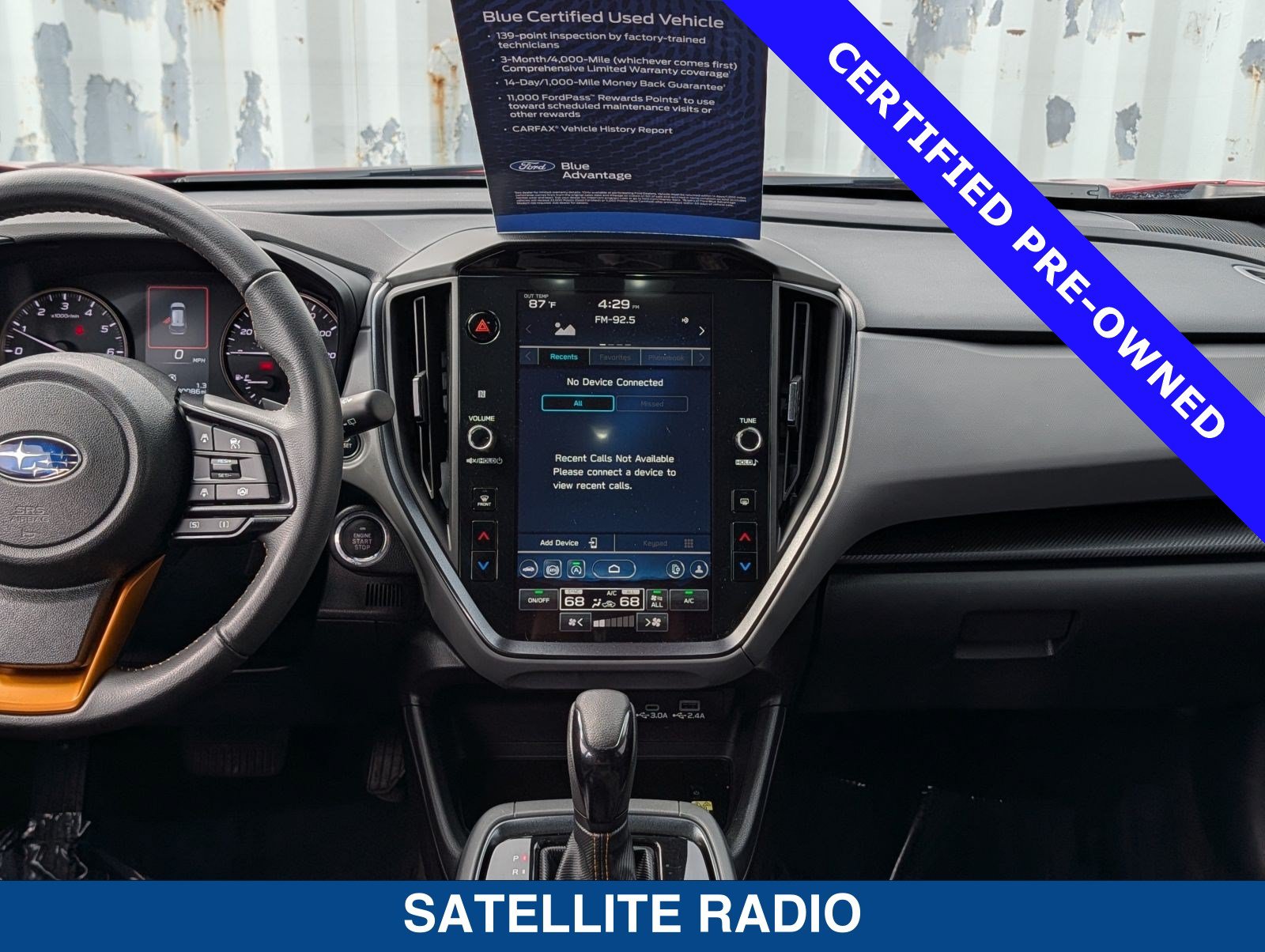 Used 2024 Subaru Crosstrek 2.5i Wilderness w/ Crosstrek Mirror Package AWD/4WD image 18