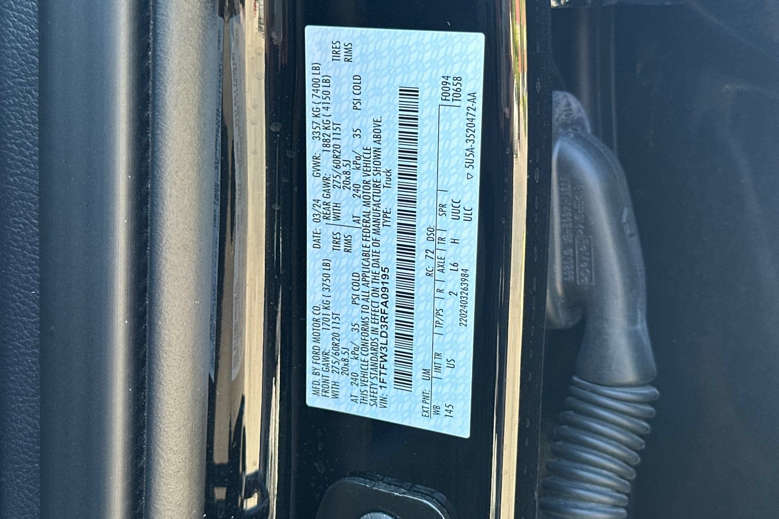 Certified 2024 Ford F150 XLT w/ Equipment Group 302A MID AWD/4WD image 57