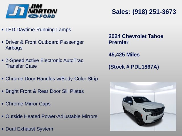 Used 2024 Chevrolet Tahoe Premier AWD/4WD image 18