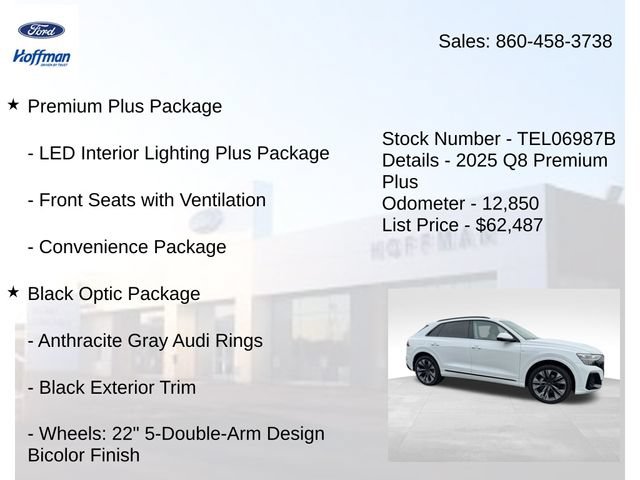 Used 2025 Audi Q8 Premium Plus AWD/4WD image 15