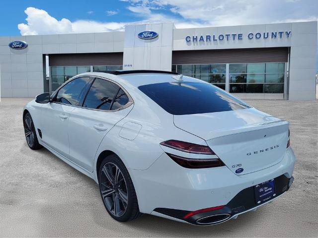 Used 2024 Genesis G70 2.5T w/ Sport Prestige Package RWD image 4