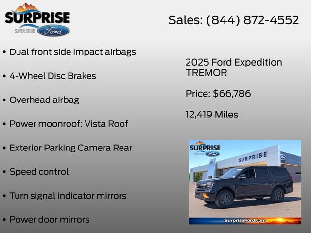Certified 2025 Ford Expedition Tremor AWD/4WD image 26