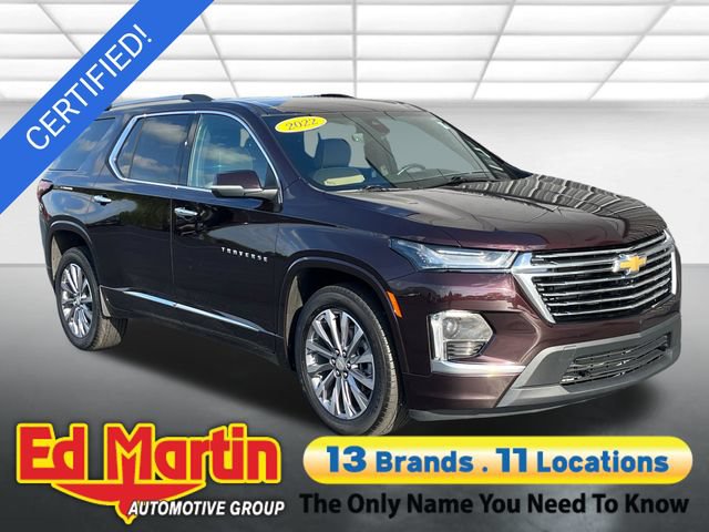 Used 2022 Chevrolet Traverse Premier w/ LPO, Floor Liner Package AWD/4WD image 1