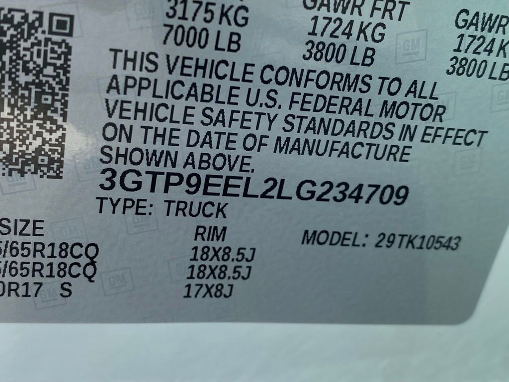Used 2020 GMC Sierra 1500 AT4 w/ AT4 Premium Package AWD/4WD image 31